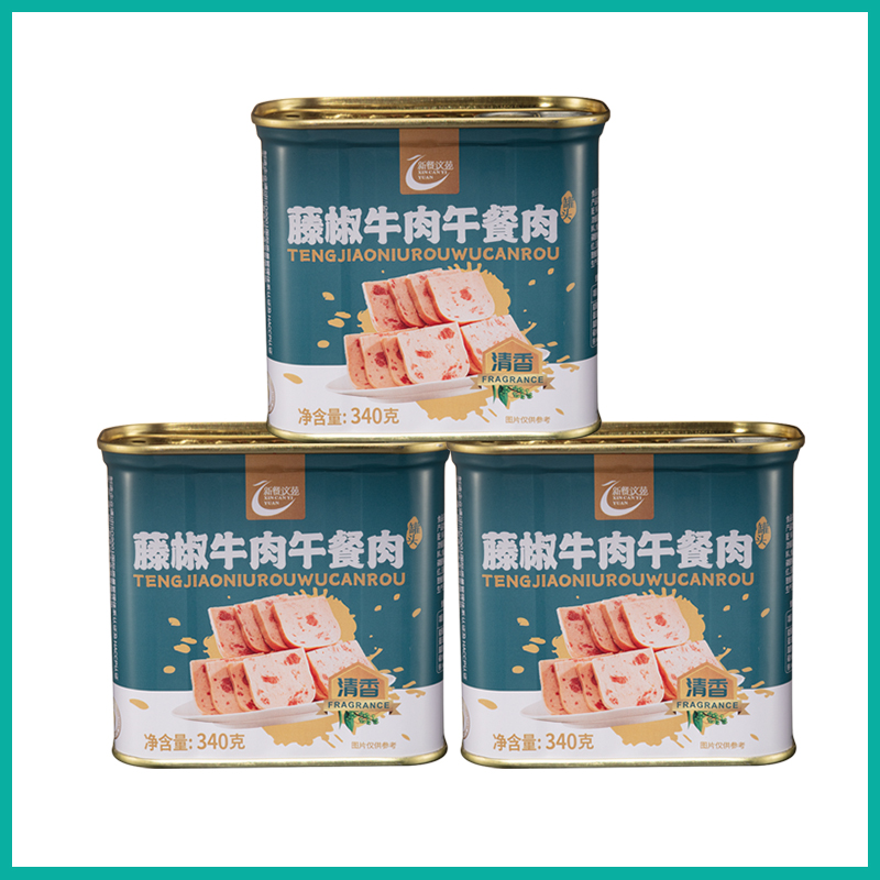 藤椒牛肉午餐肉